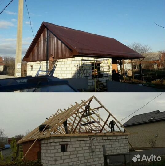 Кровельные работы / Ремонт крыши