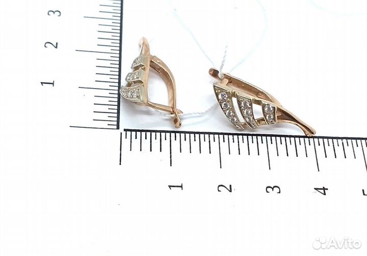 Золотые серьги