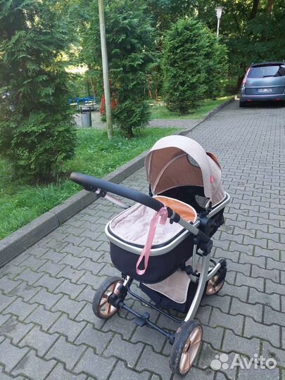 Коляска трансформер 2 в 1 люлька прогулка