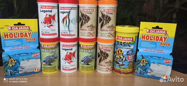 Корм для рыбок