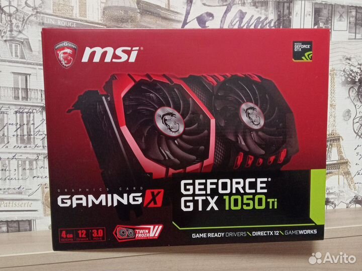 Видеокарта geforce gtx 1050ti 4gb