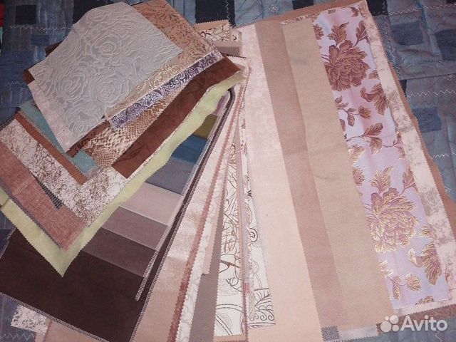 Ткани, обрезки, лоскуты, для рукоделия и творчеств