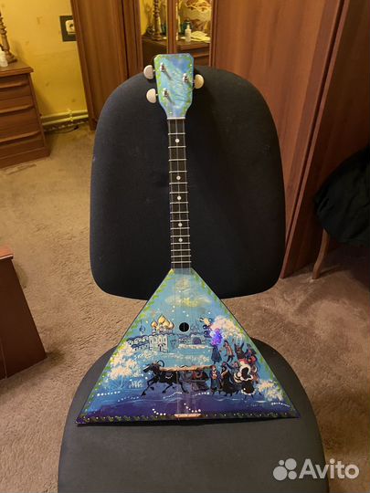 Балалайка СССР разрисованая