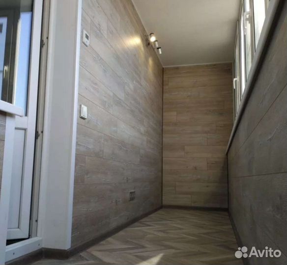 Отделка балконов и лоджий