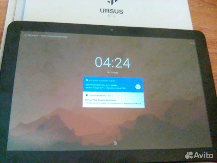 Планшет Ursus c 4G LTE