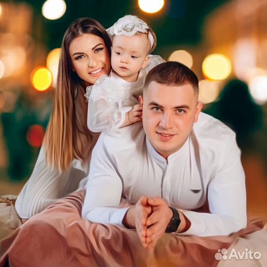 Арт-портрет/печать на холсте