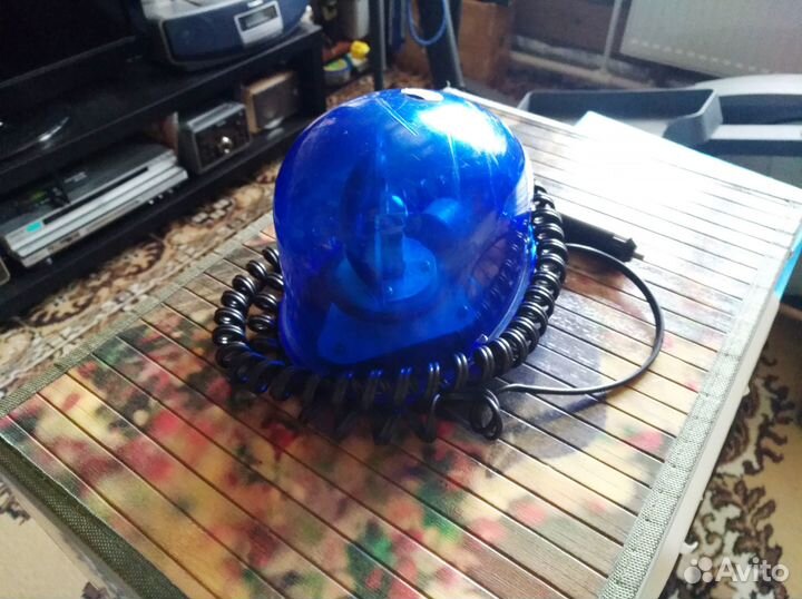 Мигалка синяя