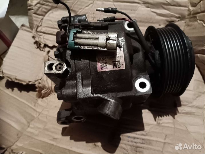 Компрессор кондиционера Шевроле Авео т300