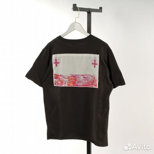 Cav empt футболка оверсайз унисекс с крестом