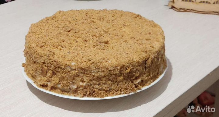 Медовый домашний торт к вашему празднику