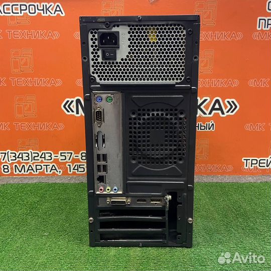 Системный блок Xeon X3470/8GB/360GB SSD/ GTX 1050