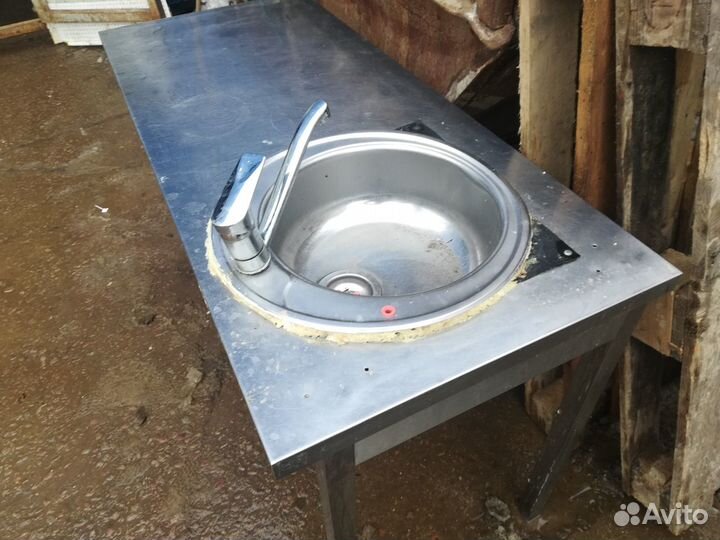 Мойка с рабочей поверхностью 150/73/87