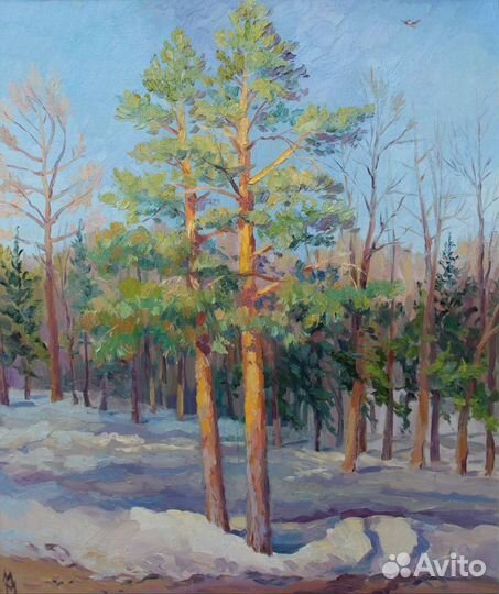 1.Весенний вечер в парке.2.Весенний мотив