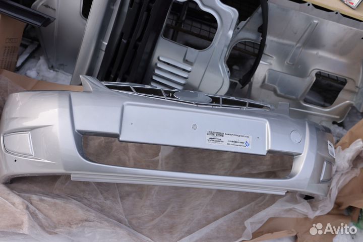 Бампер передний лада Приора 21704 в цвет