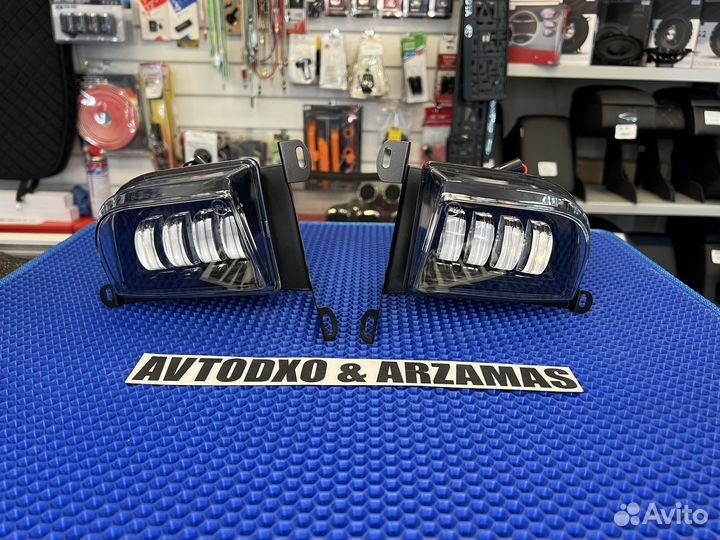 LED противотуманные фары Chevrolet Lachetti линзы