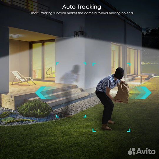 Уличная IP Wi-Fi камера видеонаблюдения