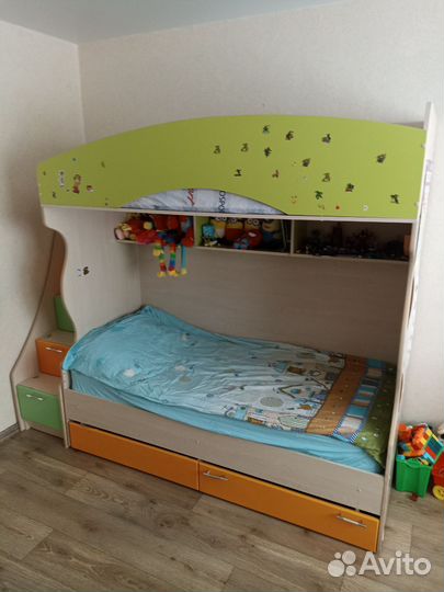 Двухъярусная кровать бу все дефекты на фото
