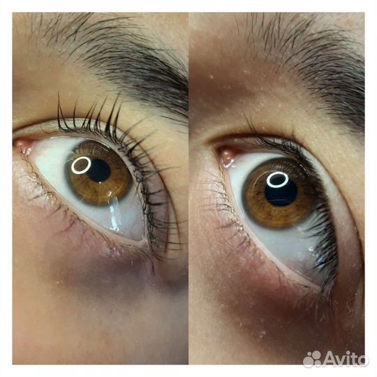 Ламинирование ресниц модель