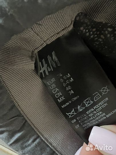 Шляпа соломенная детская h&m