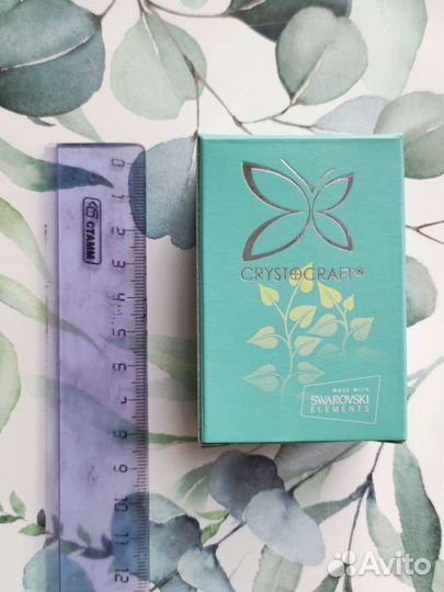 Фигурка с кристаллами Swarovski Цветок Тюльпан