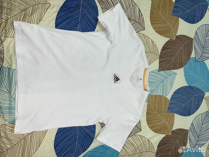 Футболка мужская белая adidas