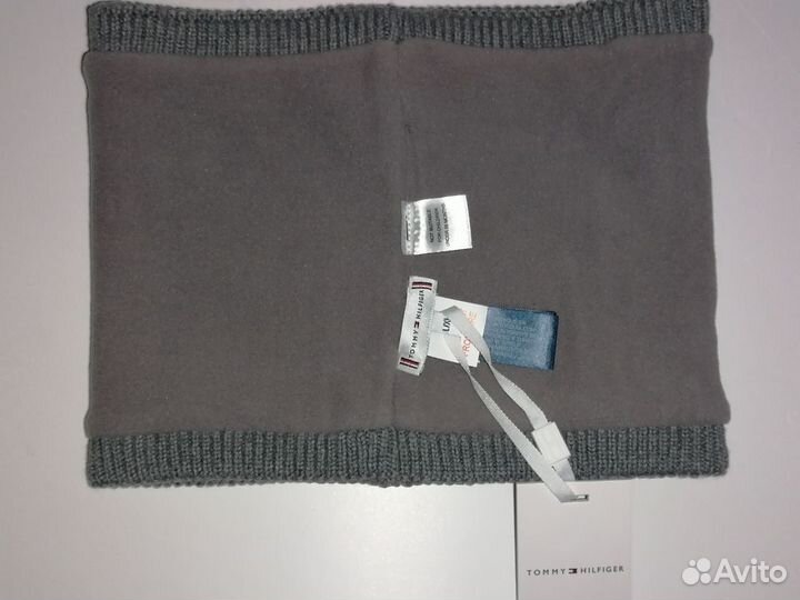 Новый шарф-снуд унисекс Tommy Hilfiger Оригинал
