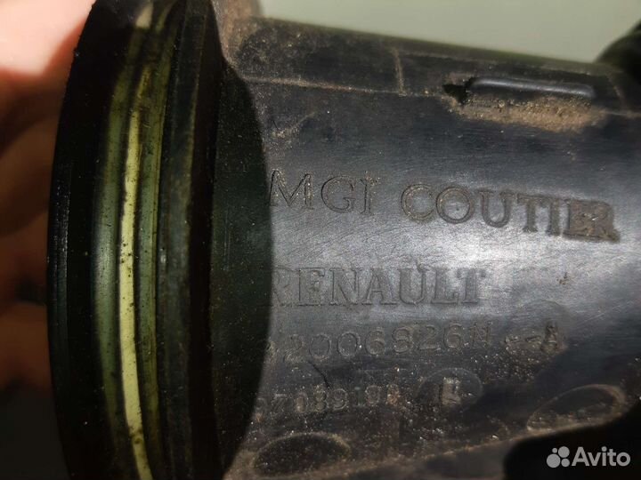 Дросельная заслонка renault logan 1