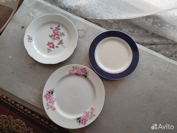 Тарелки Германия, Япония, дфз Вербилки. Старинные