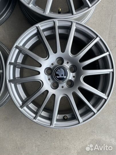 Литые диски R-15. 5/100. Skoda Rapid.Fabia.VW Polo