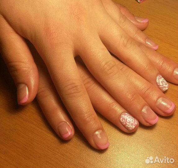 Гель лак, маникюр. Био-гель