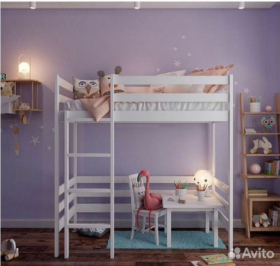 Детская кровать чердак