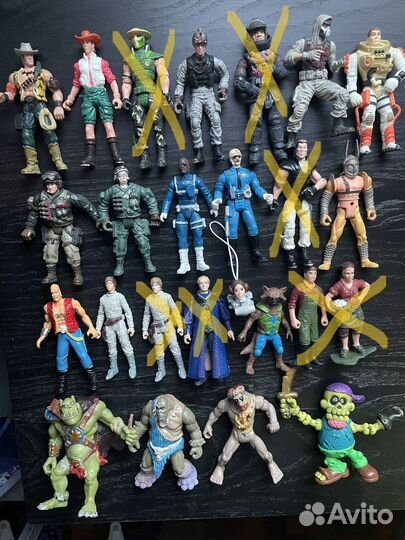 Экшн-фигурки мультгероев и персонажей кино
