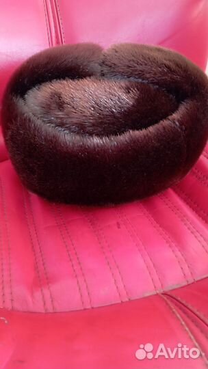 Норковая шапка мужская