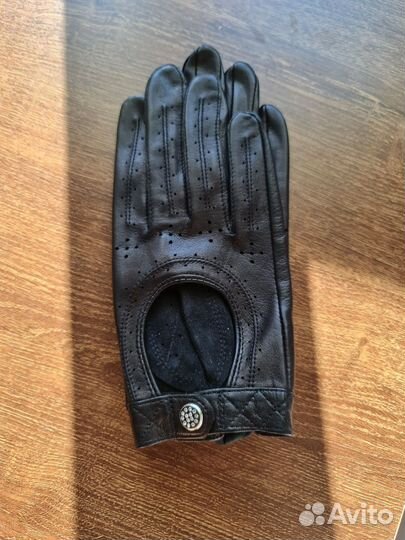 Перчатки женские кожаные новые 7.5