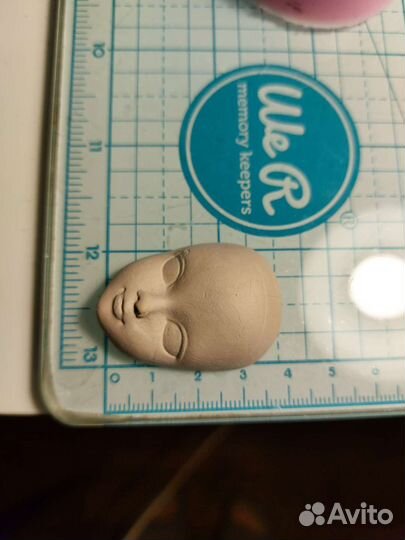 Силиконовая форма лицо