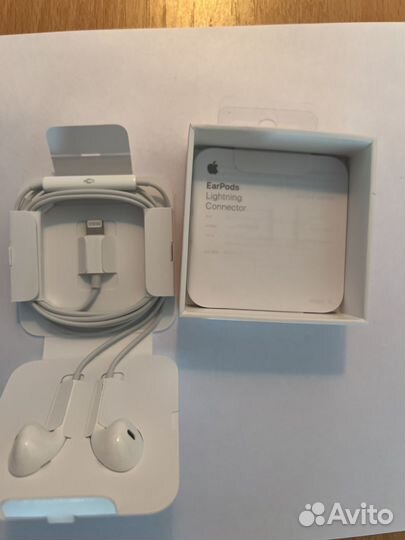 Наушники apple earpods lightning