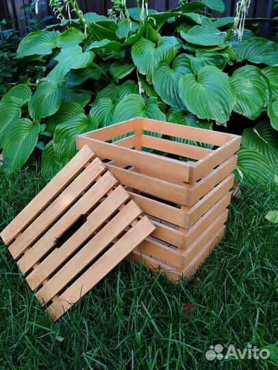 Деревянный ящик