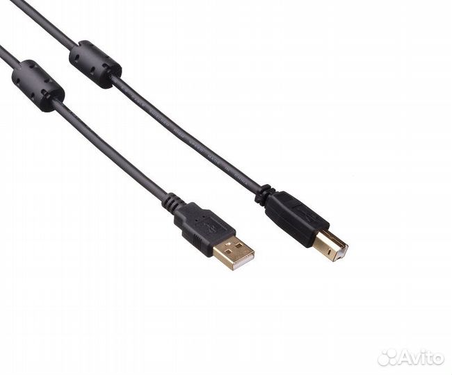 Кабель USB 2.0 ExeGate EX-CCF-USB2-ambm-3.0 (Am/Bm