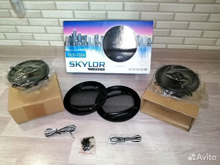 Динамики в авто 13см