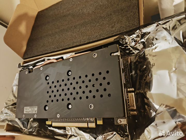 Видеокарта rx580 8gb xfx 2304