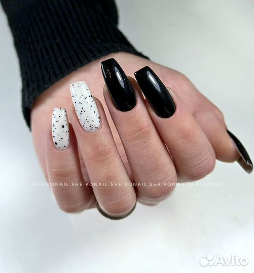 Маникюр с покрытием гель лак / гелем