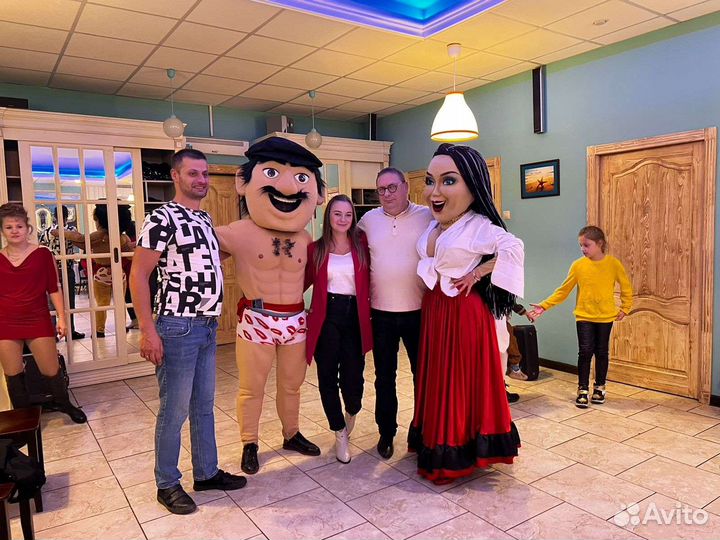 Праздники мероприятия стриптиз ростовая кукла шоу
