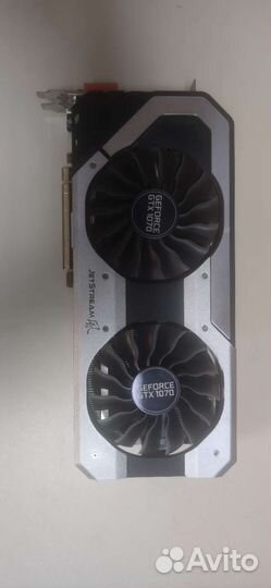 Видеокарта GTX 1070ti 8gb Gigabyte