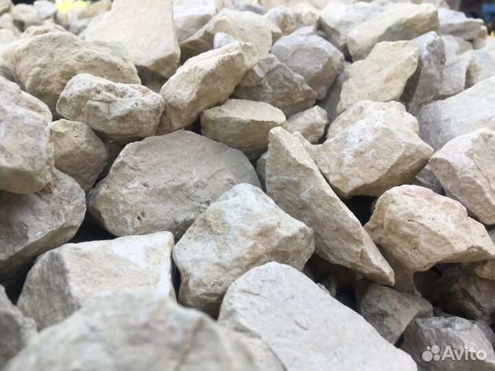 Щебень известняковый, 40х70