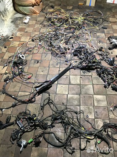 Проводка с mercedes w140 с 606 мотором