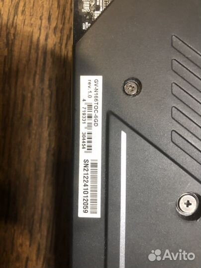 Видеокарта Gigabyte GTX 1660ti