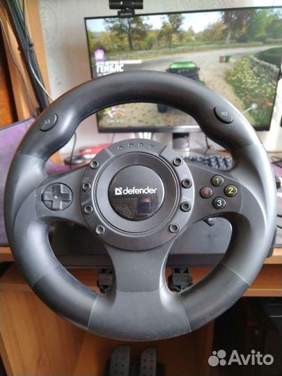 Игровой руль Defender Forsage Drift GT