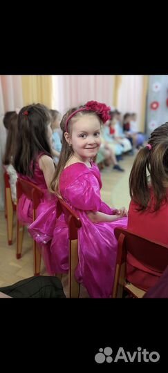 Платье для девочки 116-122
