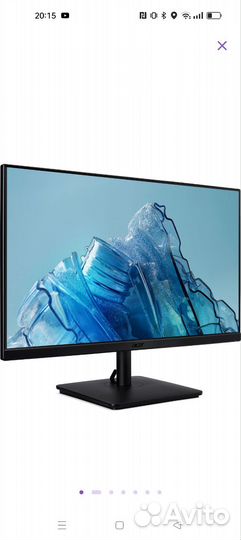 Монитор Acer 24, 100hz, новый