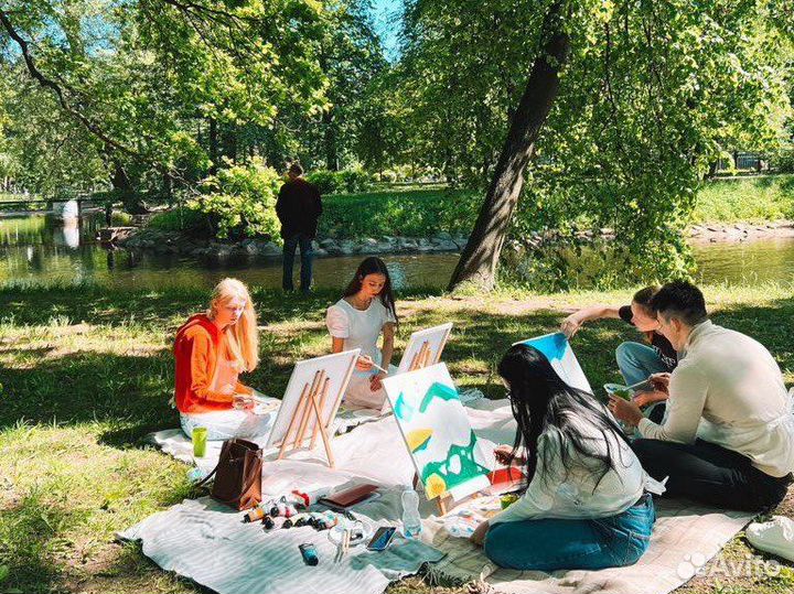 Мастер-класс на природе